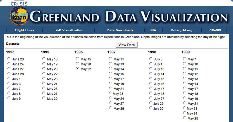 4-d visualization menu