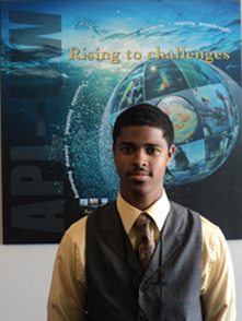 Ryan Lawrence- ECSU Undergradaute Researcher