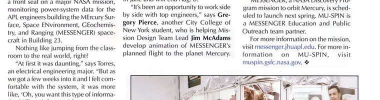 Messenger Article